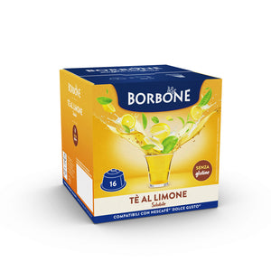 16 Capsules DG Borbone THÉ AU CITRON