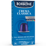 10 Capsules aluminium COMPATIBLES Nespresso®* Mélange crema classica