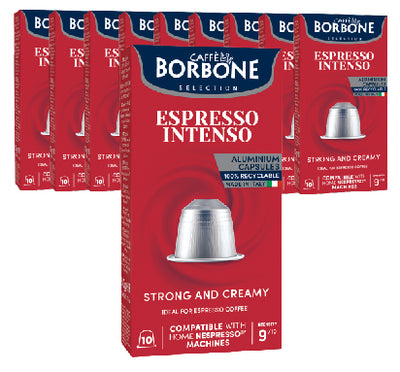 10 Capsules aluminium Nespresso®* Mélange espresso intenso