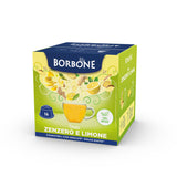 16 Capsules DG Borbone GINGEMBRE ET CITRON