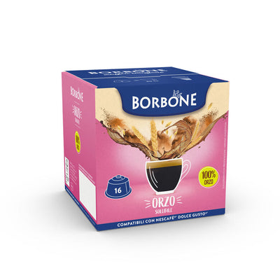 16 Capsules DG Borbone Pour INSTANT ORGE