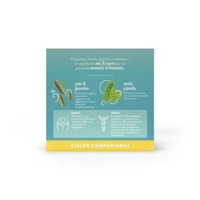 18 DOSETTES CIALDES BORBONE DETOX AUX HERBES