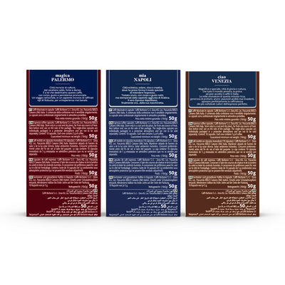 KIT Degustatie 100 Aluminium Capsules COMPATIBEL met Nespresso machines